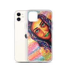 Load image into Gallery viewer, Sparky Portrait of Michela - iPhone Case